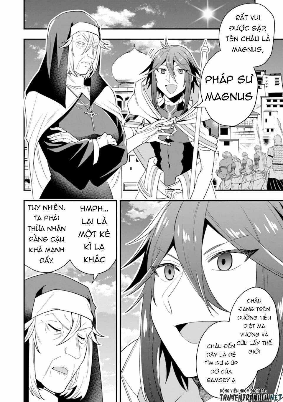 Kouryakuhon O Kushi Suru Saikyou No Mahoutsukai ~ To Wa Iwa Senai Oreryuu Mao Tobatsu Saizen Ruuto ~ Chapter 17 trang 7