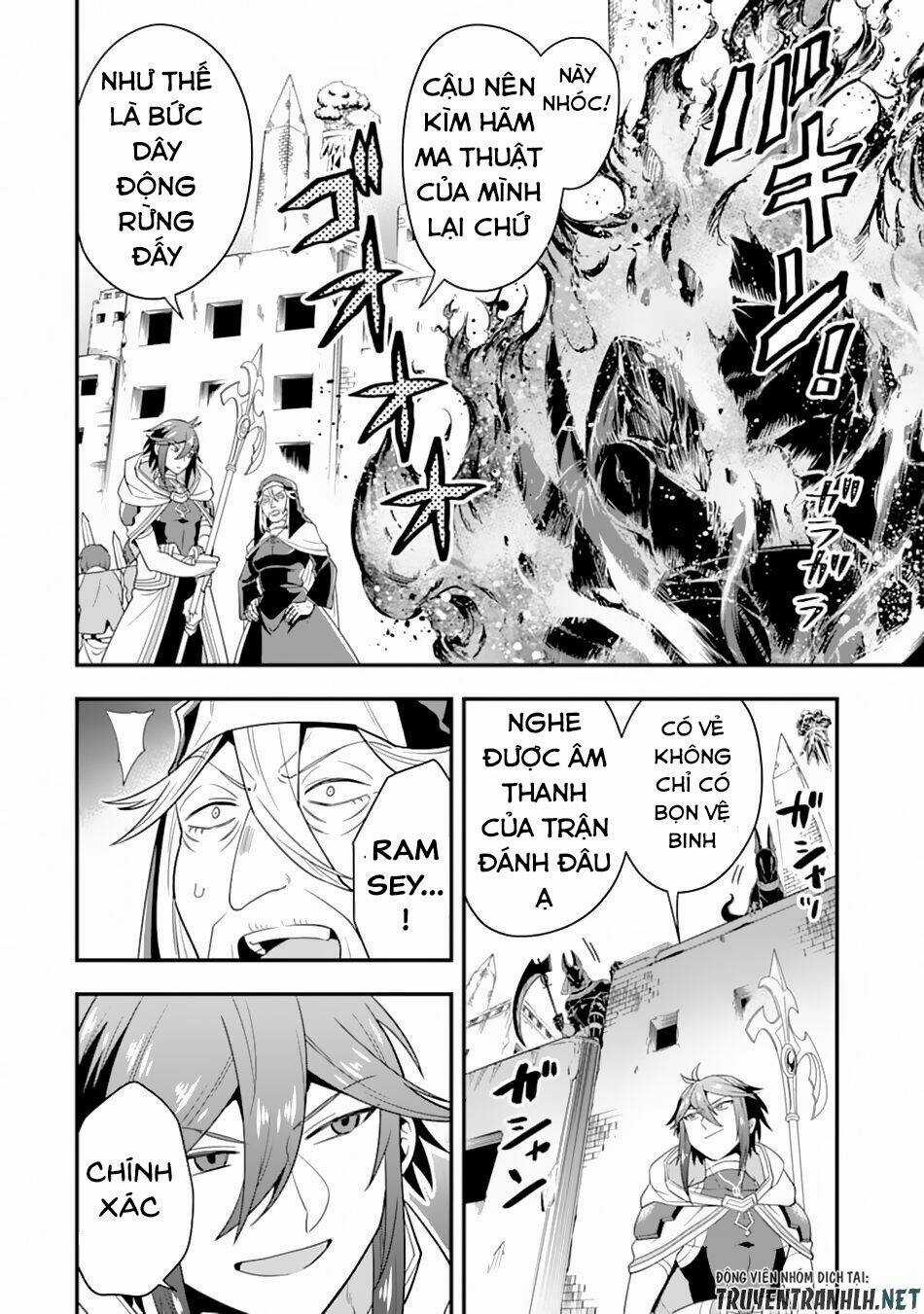 Kouryakuhon O Kushi Suru Saikyou No Mahoutsukai ~ To Wa Iwa Senai Oreryuu Mao Tobatsu Saizen Ruuto ~ Chapter 18 trang 22