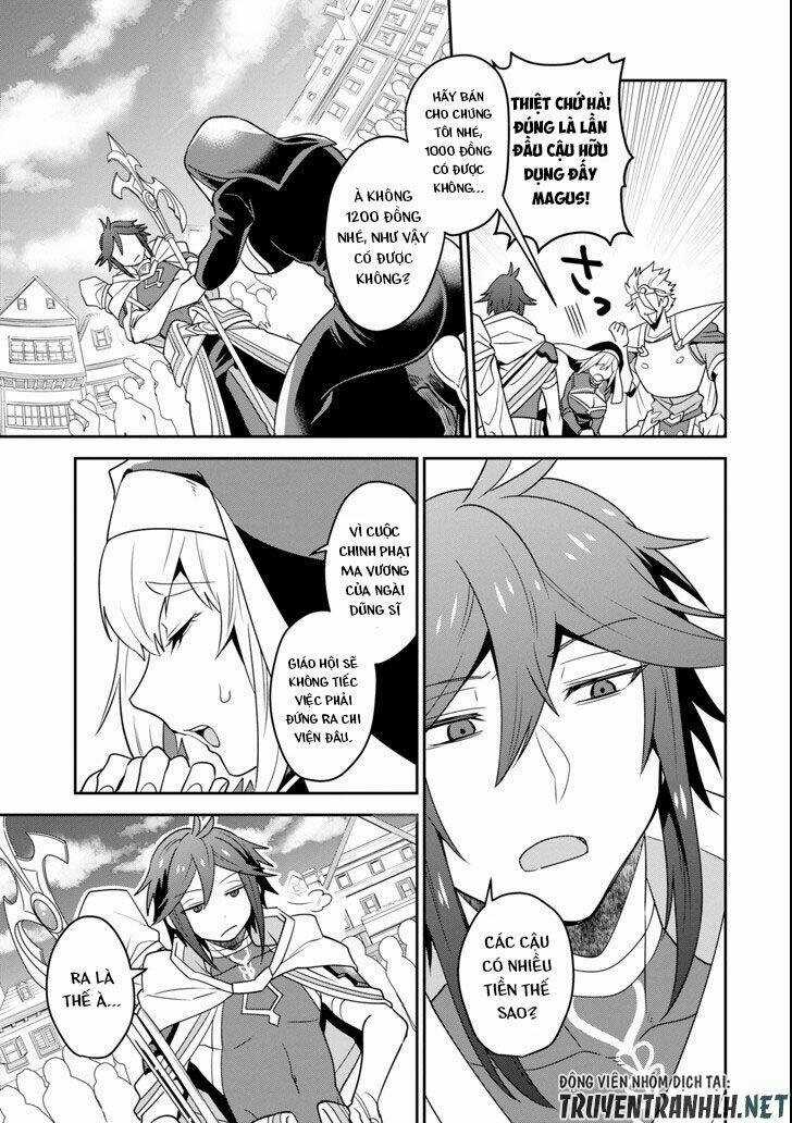 Kouryakuhon O Kushi Suru Saikyou No Mahoutsukai ~ To Wa Iwa Senai Oreryuu Mao Tobatsu Saizen Ruuto ~ Chapter 2 trang 23