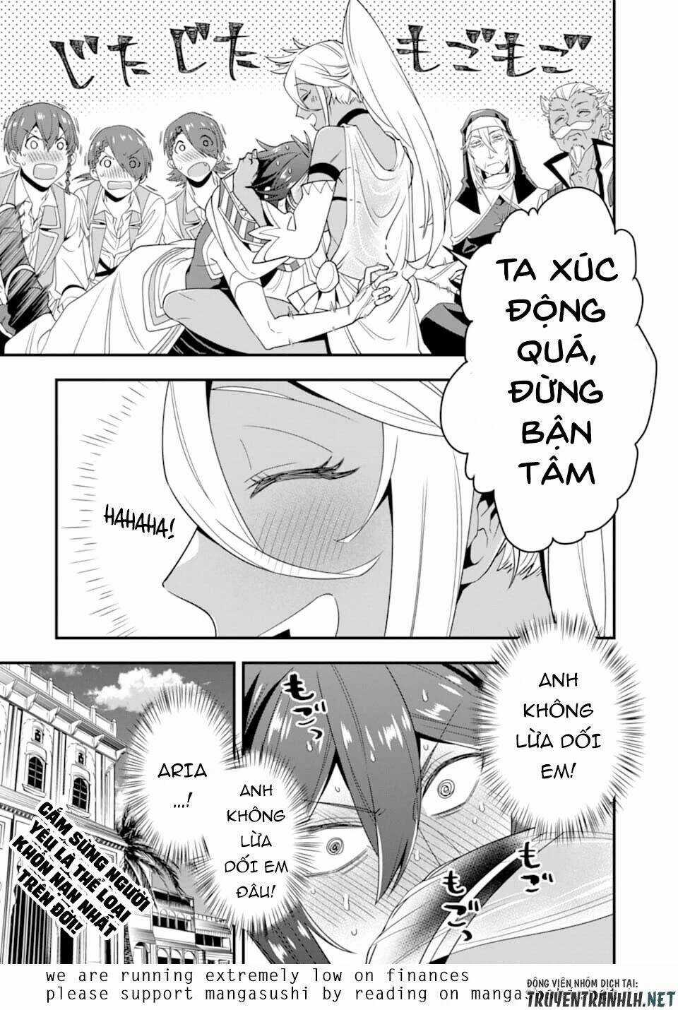 Kouryakuhon O Kushi Suru Saikyou No Mahoutsukai ~ To Wa Iwa Senai Oreryuu Mao Tobatsu Saizen Ruuto ~ Chapter 20 trang 31