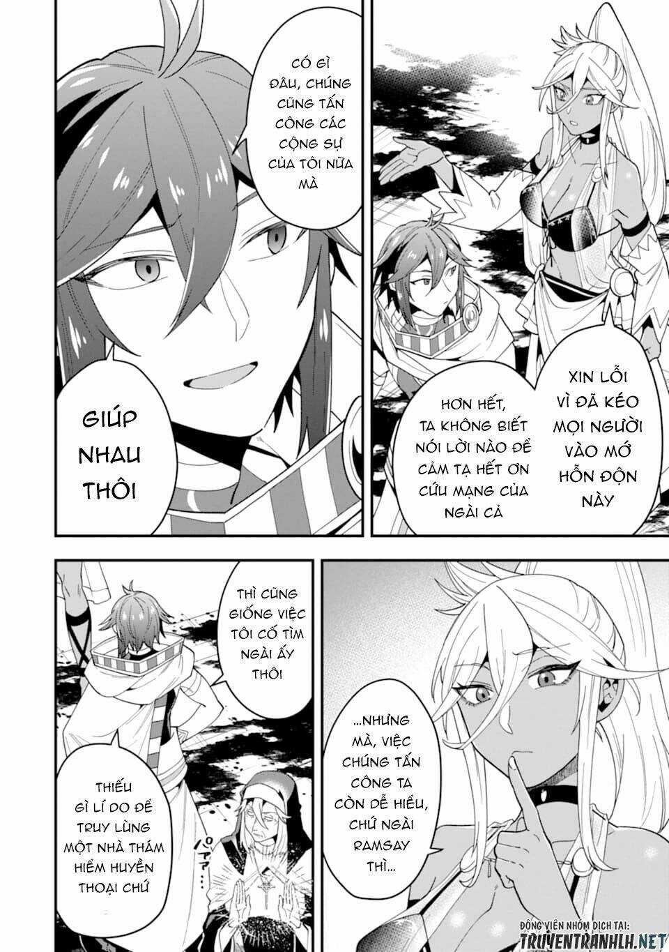 Kouryakuhon O Kushi Suru Saikyou No Mahoutsukai ~ To Wa Iwa Senai Oreryuu Mao Tobatsu Saizen Ruuto ~ Chapter 21 trang 22