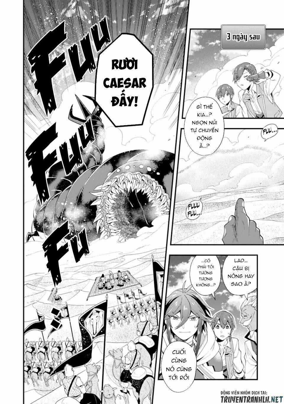 Kouryakuhon O Kushi Suru Saikyou No Mahoutsukai ~ To Wa Iwa Senai Oreryuu Mao Tobatsu Saizen Ruuto ~ Chapter 22 trang 13