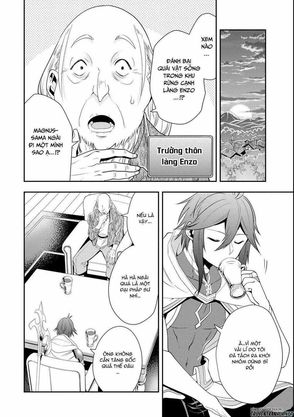 Kouryakuhon O Kushi Suru Saikyou No Mahoutsukai ~ To Wa Iwa Senai Oreryuu Mao Tobatsu Saizen Ruuto ~ Chapter 4 trang 4