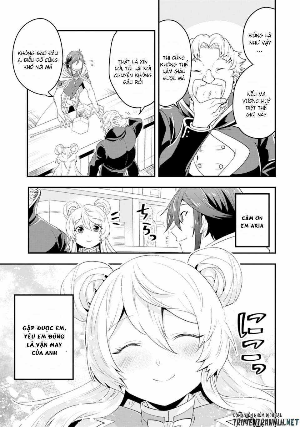 Kouryakuhon O Kushi Suru Saikyou No Mahoutsukai ~ To Wa Iwa Senai Oreryuu Mao Tobatsu Saizen Ruuto ~ Chapter 7 trang 4