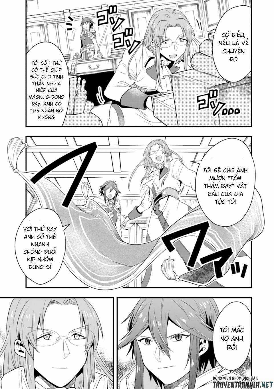 Kouryakuhon O Kushi Suru Saikyou No Mahoutsukai ~ To Wa Iwa Senai Oreryuu Mao Tobatsu Saizen Ruuto ~ Chapter 8 trang 32