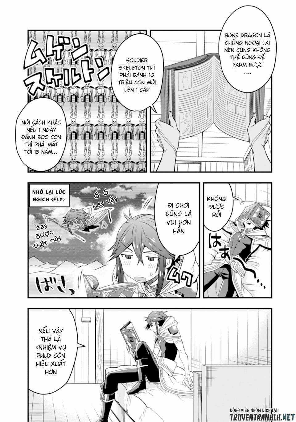 Kouryakuhon O Kushi Suru Saikyou No Mahoutsukai ~ To Wa Iwa Senai Oreryuu Mao Tobatsu Saizen Ruuto ~ Chapter 8 trang 4