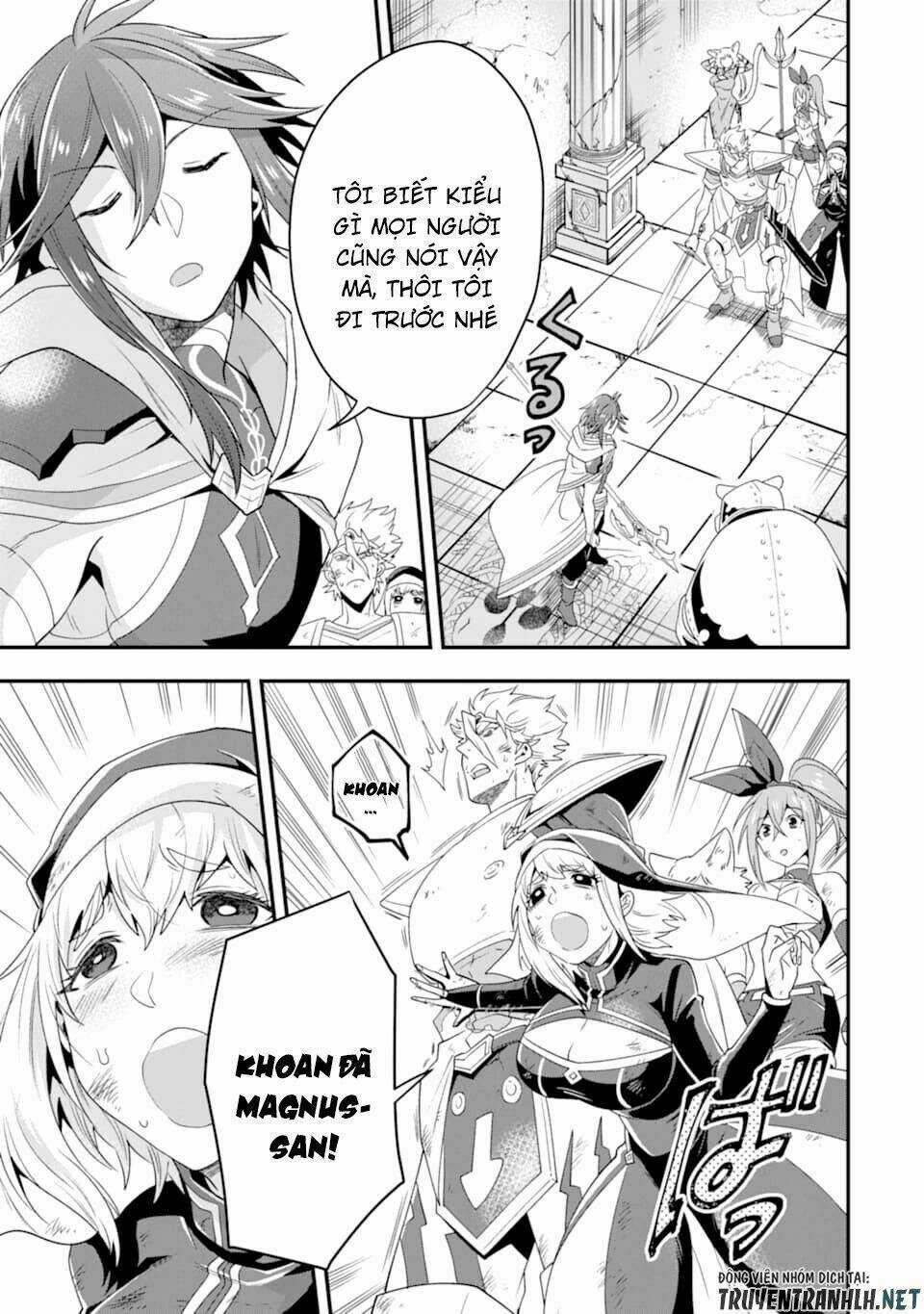 Kouryakuhon O Kushi Suru Saikyou No Mahoutsukai ~ To Wa Iwa Senai Oreryuu Mao Tobatsu Saizen Ruuto ~ Chapter 9 trang 24