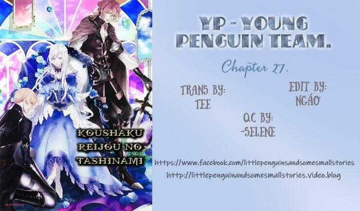 Koushaku Reijou No Tashinami Chapter 27 trang 1