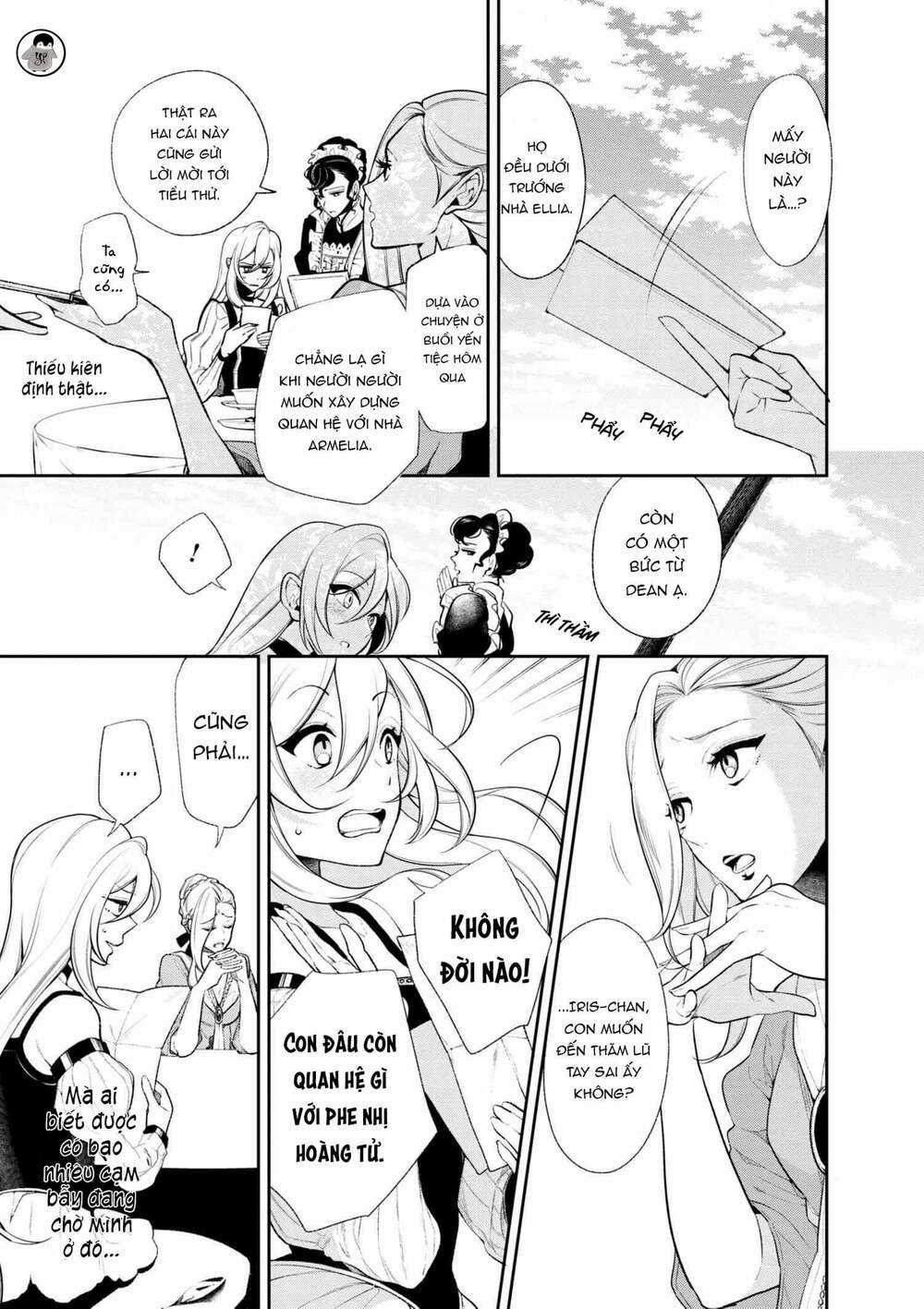 Koushaku Reijou No Tashinami Chapter 32 trang 4