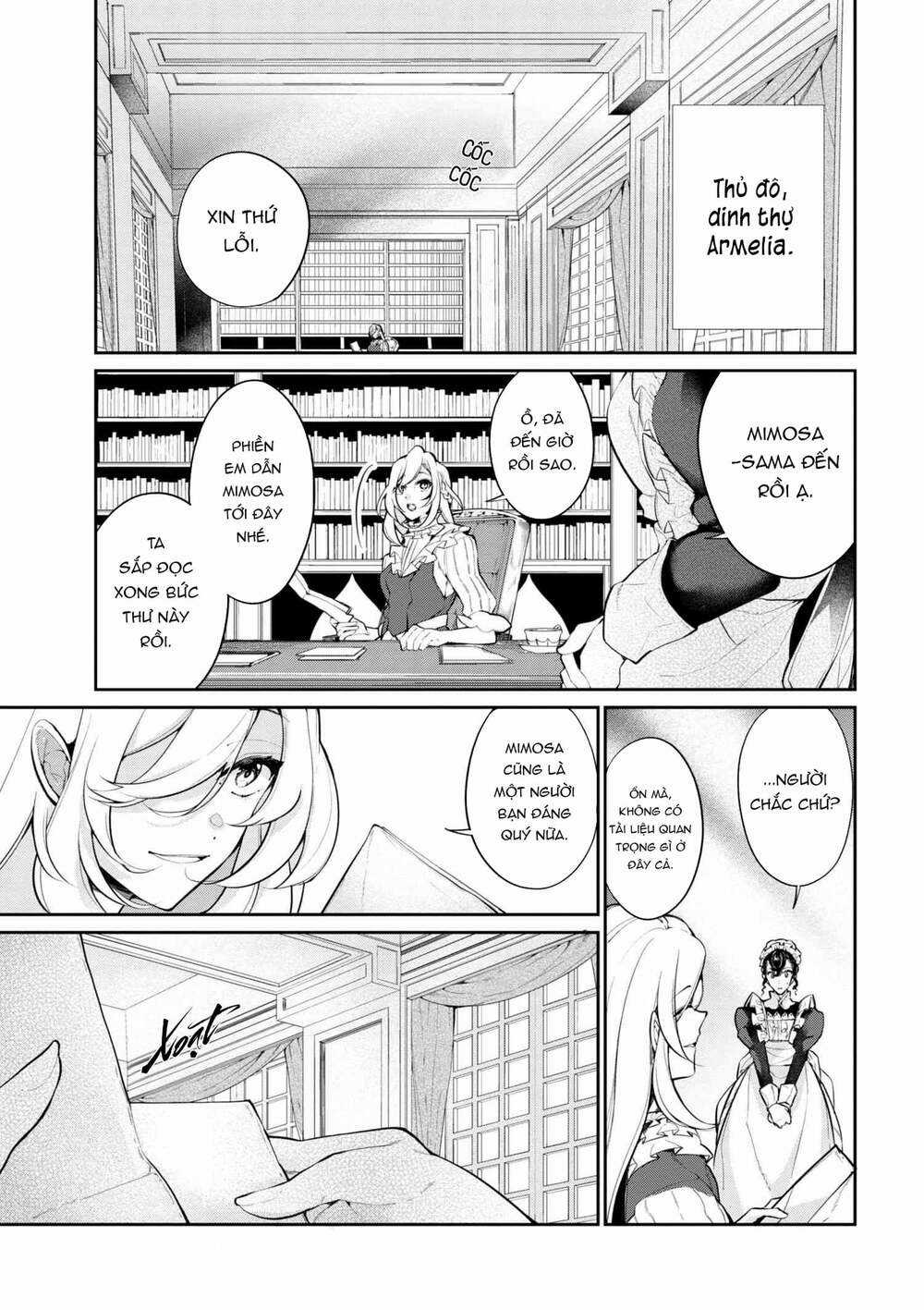 Koushaku Reijou No Tashinami Chapter 36 trang 2