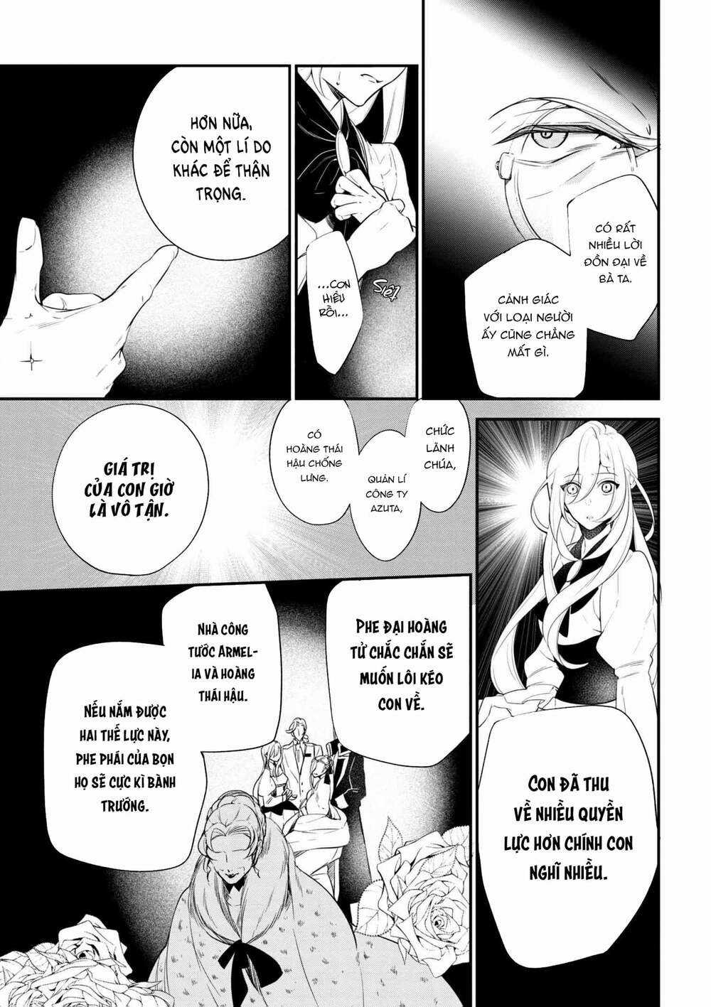 Koushaku Reijou No Tashinami Chapter 38.2 trang 4