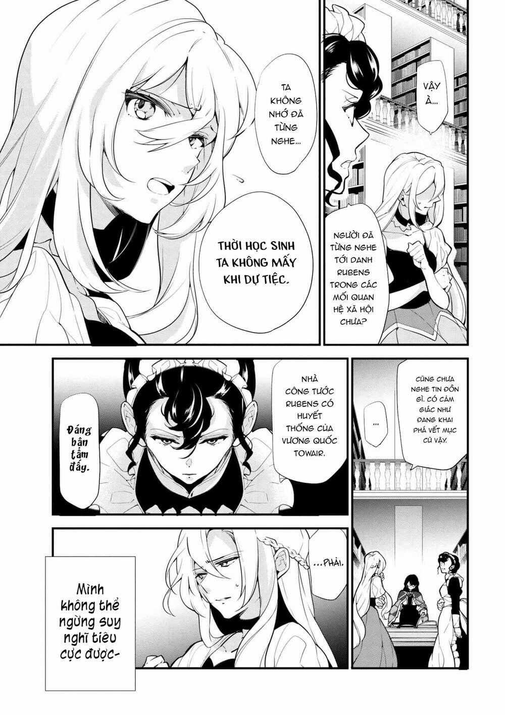 Koushaku Reijou No Tashinami Chapter 41.1 trang 8