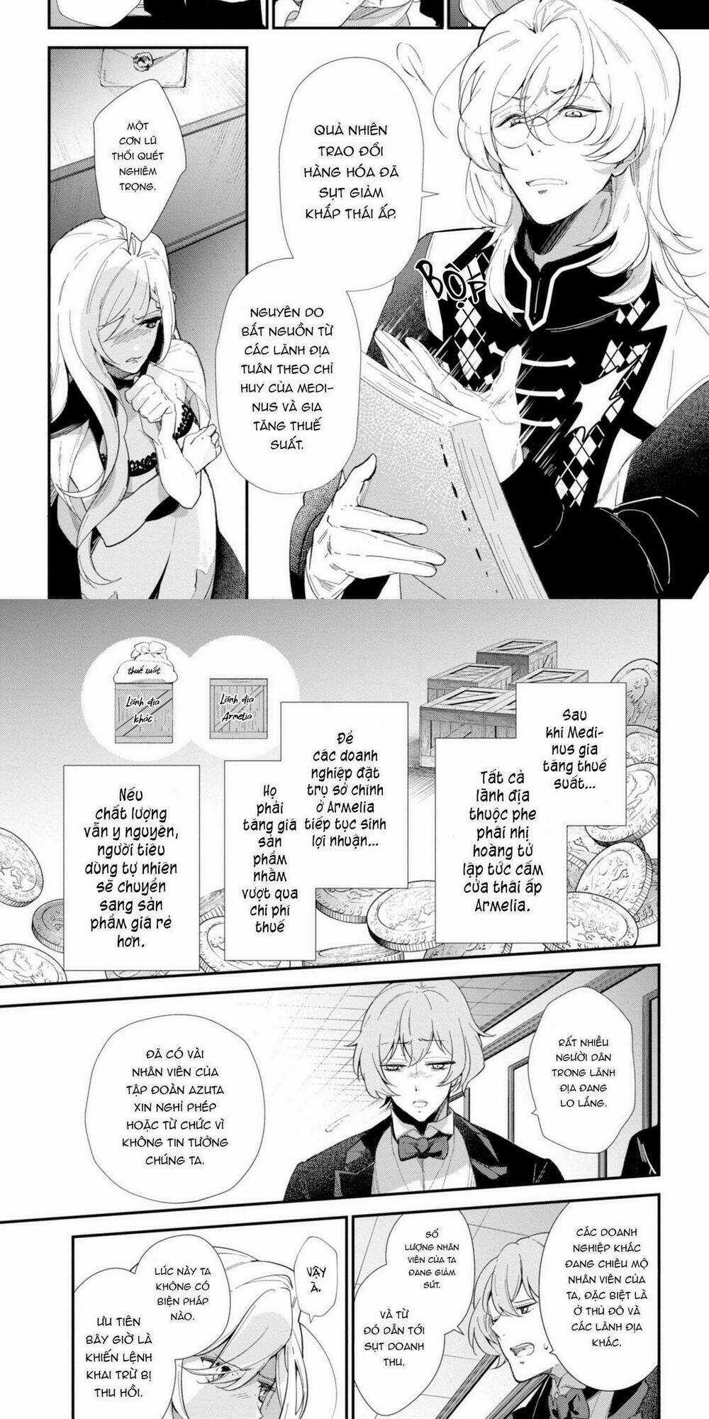 Koushaku Reijou No Tashinami Chapter 43 trang 9