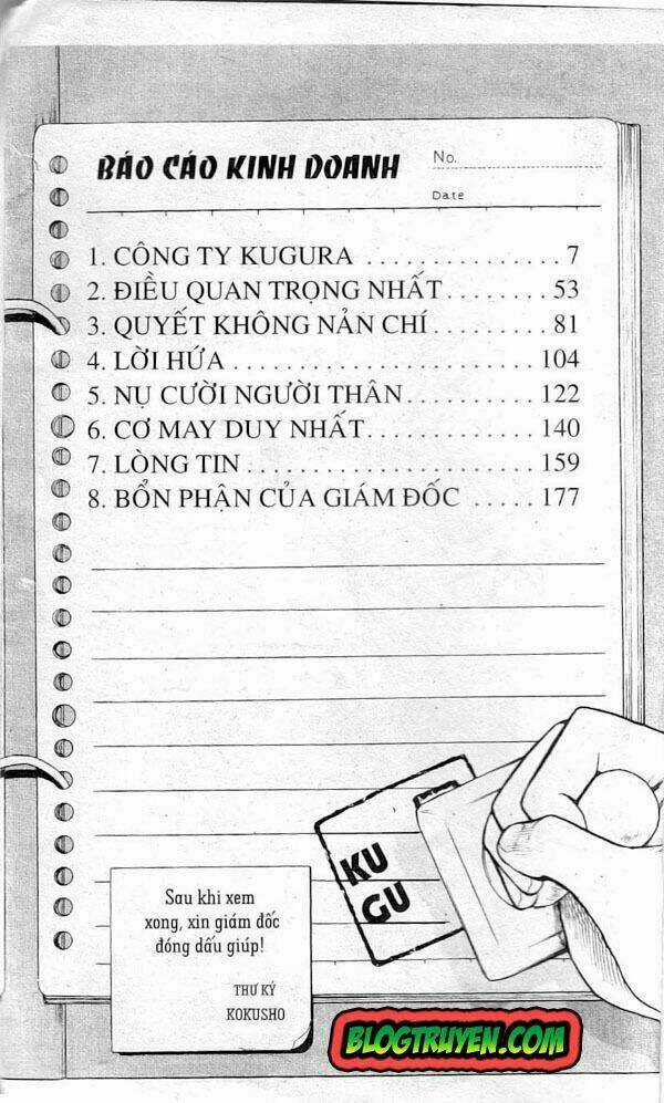 Kowashiya Gamon - Nhiệm Vụ Đặc Biệt Chapter 1 trang 2