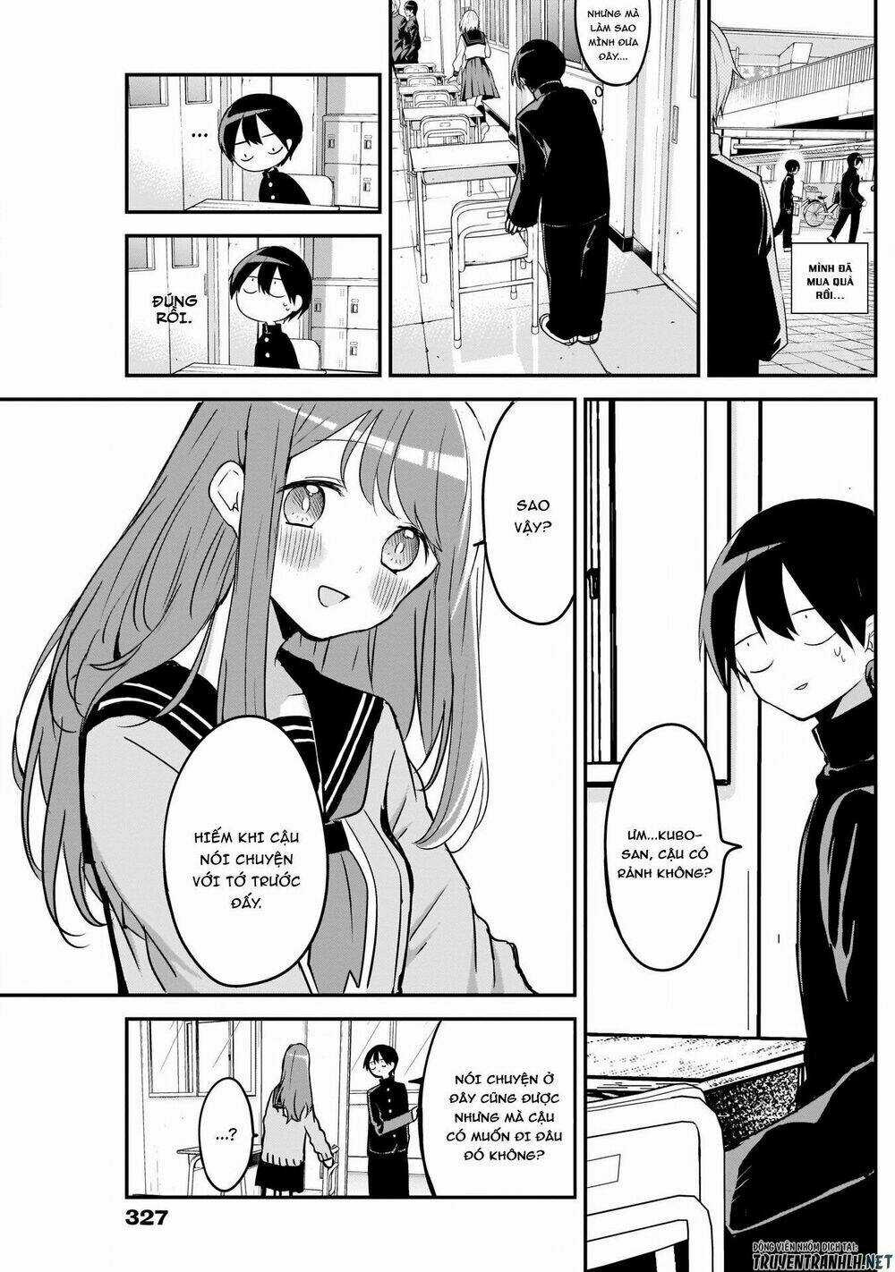 Kubo-San Wa Boku (Mobu) Wo Yurusanai Chapter 18 trang 4