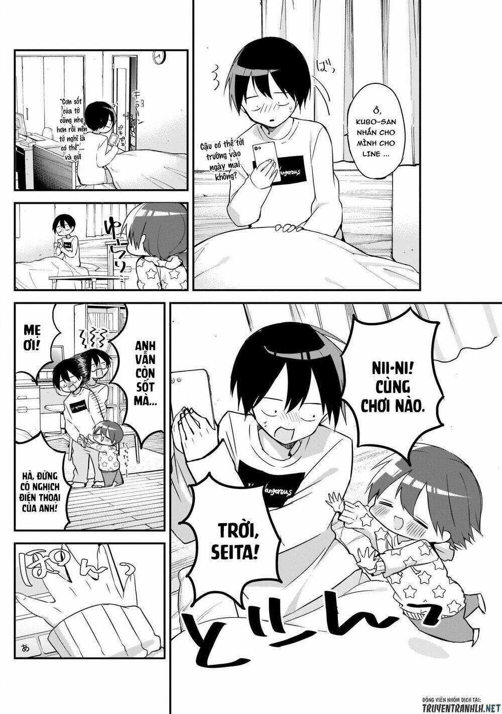 Kubo-San Wa Boku (Mobu) Wo Yurusanai Chapter 21 trang 9