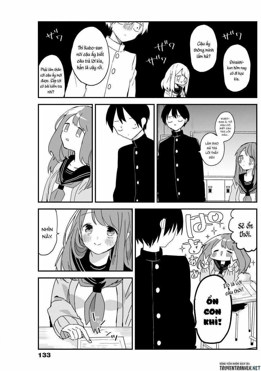 Kubo-San Wa Boku (Mobu) Wo Yurusanai Chapter 3 trang 9