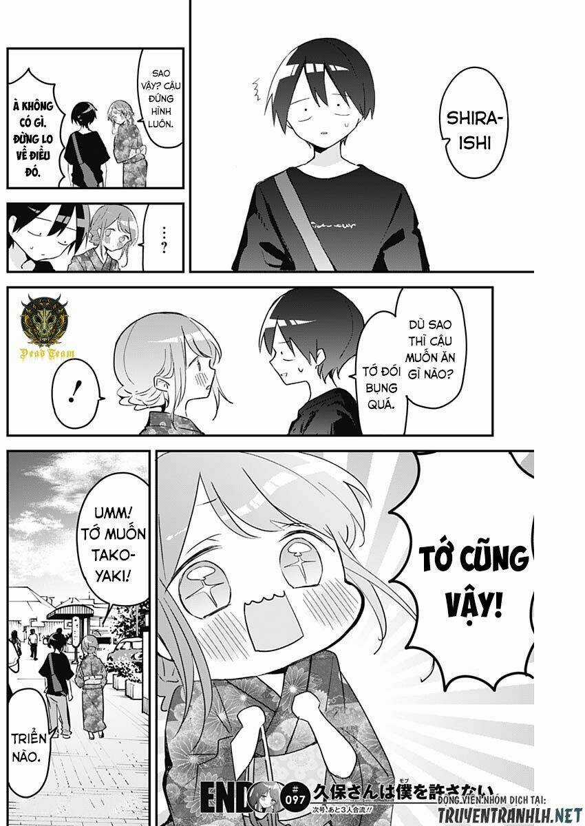 Kubo-San Wa Boku (Mobu) Wo Yurusanai Chapter 97 trang 13
