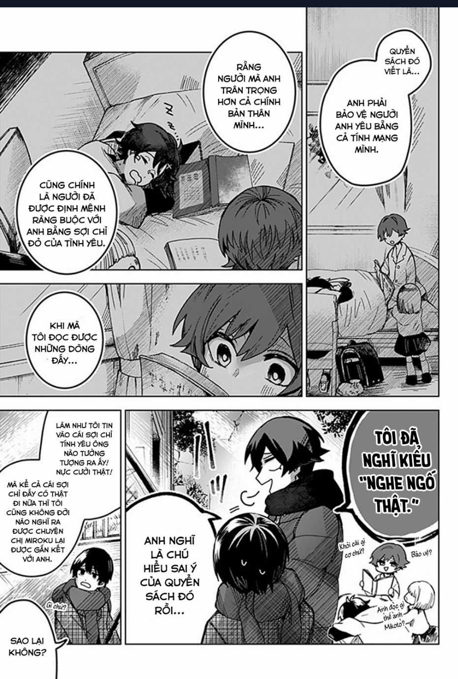 Kuchi Ga Saketemo Kimi Ni Wa (2020) Chapter 51 trang 12