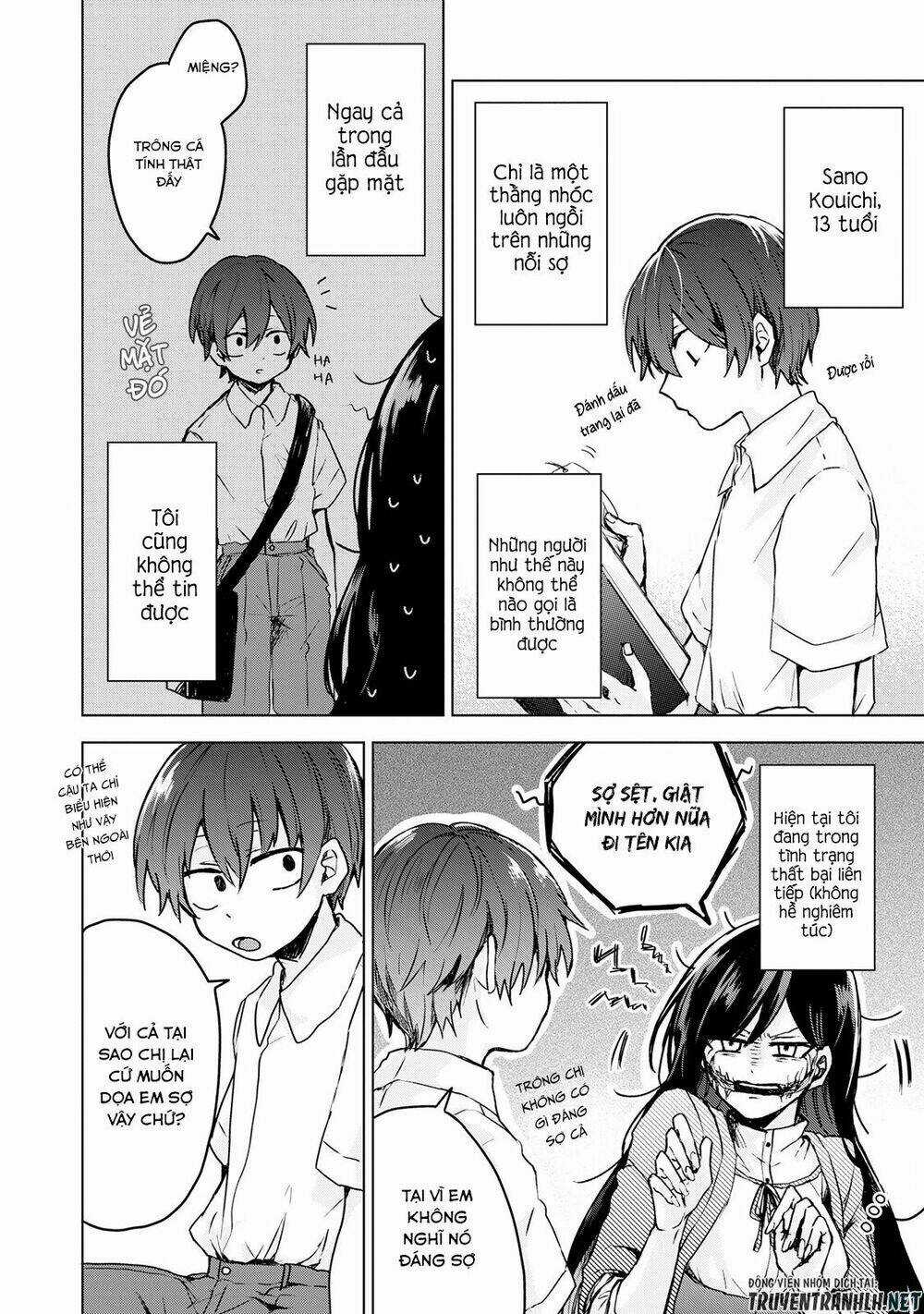 Kuchi Ga Saketemo Kimi Niwa Chapter 1 trang 5