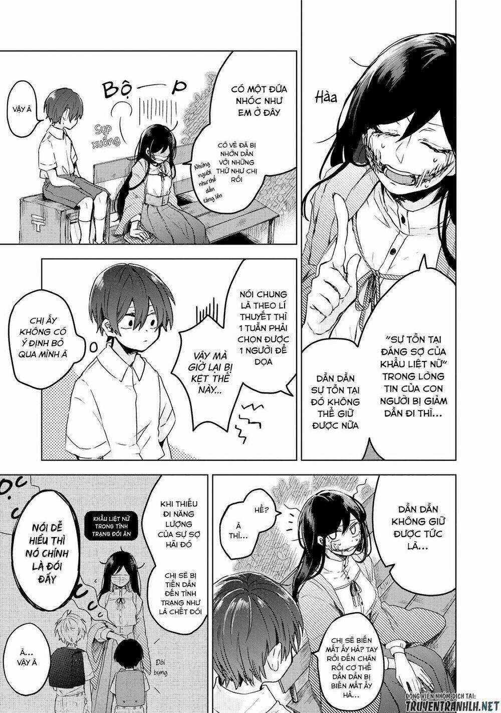 Kuchi Ga Saketemo Kimi Niwa Chapter 1 trang 8