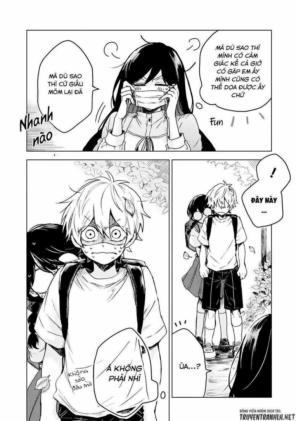 Kuchi Ga Saketemo Kimi Niwa Chapter 3 trang 10