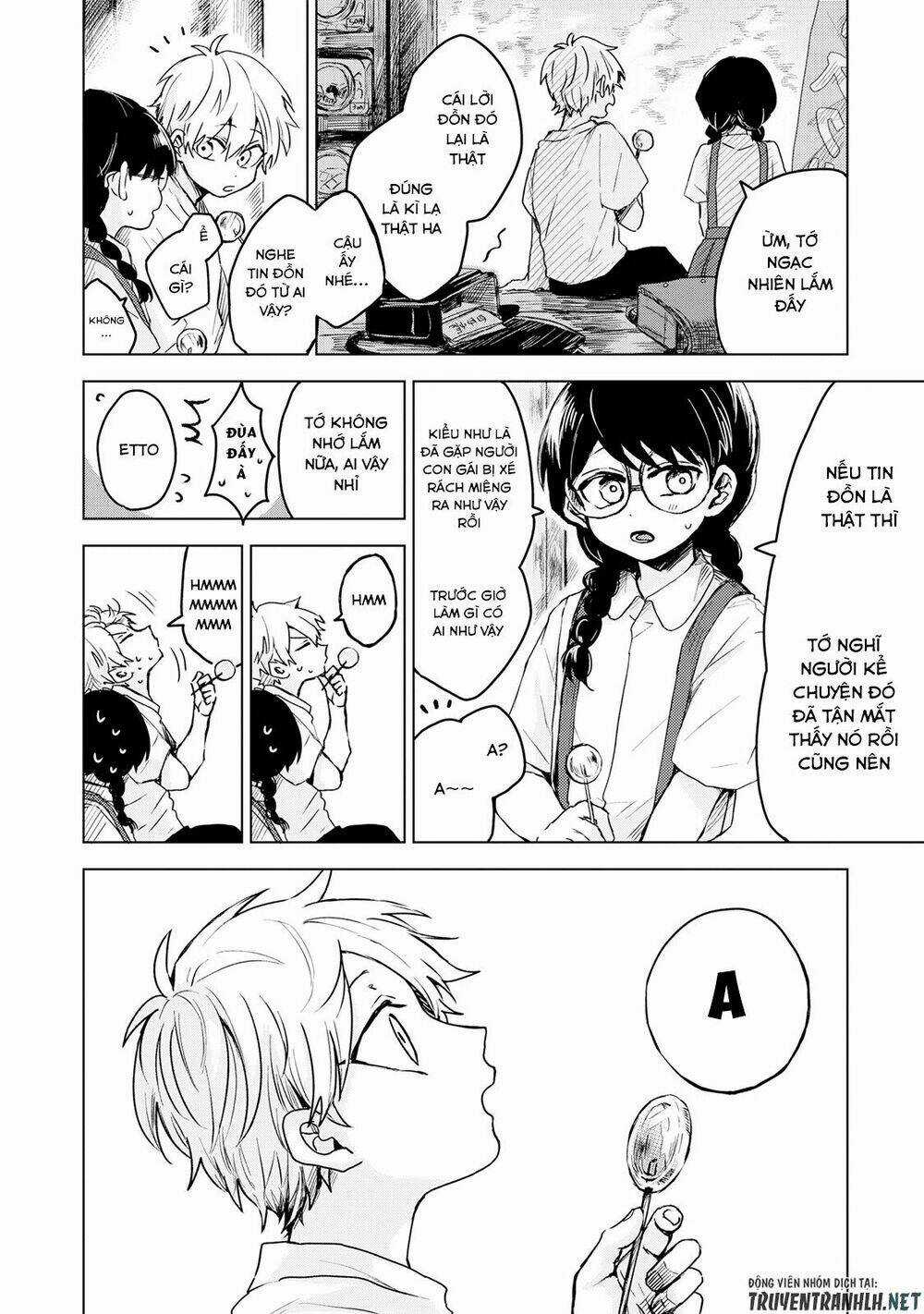 Kuchi Ga Saketemo Kimi Niwa Chapter 3 trang 19