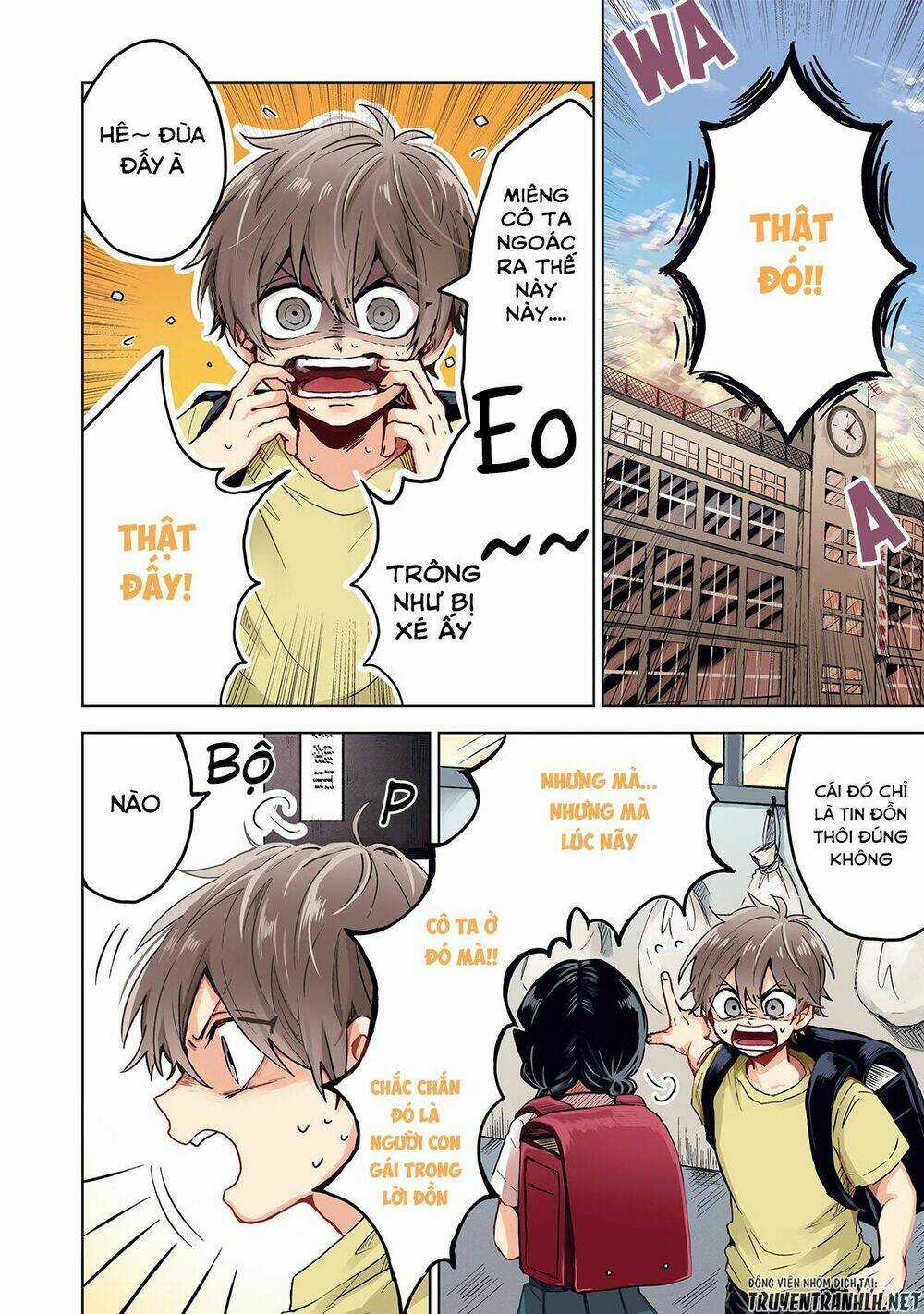 Kuchi Ga Saketemo Kimi Niwa Chapter 3 trang 2