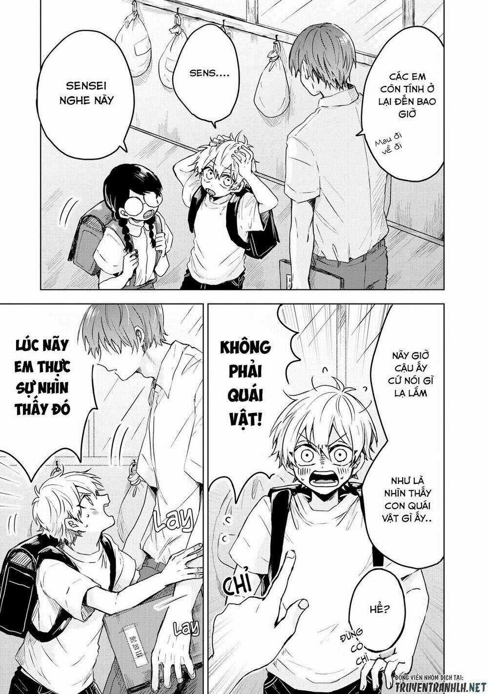 Kuchi Ga Saketemo Kimi Niwa Chapter 3 trang 3
