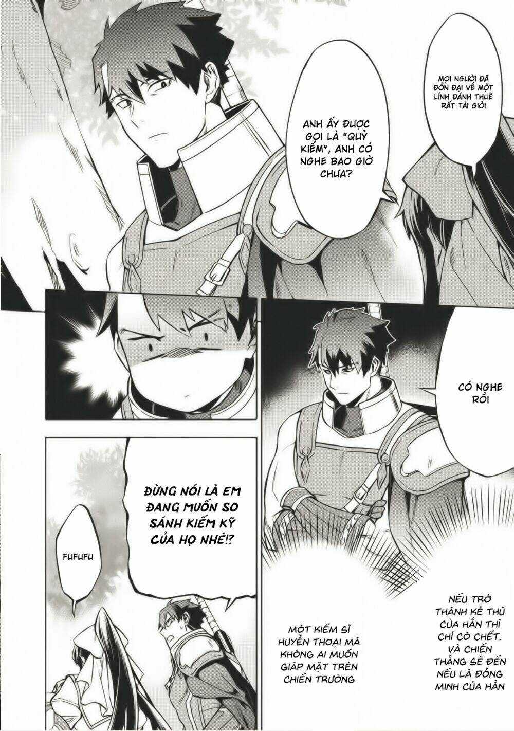 Kuitsume Youhei No Gensou Kita Chapter 3 trang 12