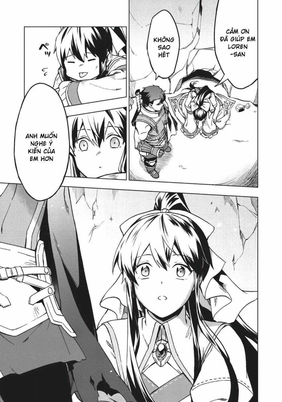 Kuitsume Youhei No Gensou Kita Chapter 5 trang 35