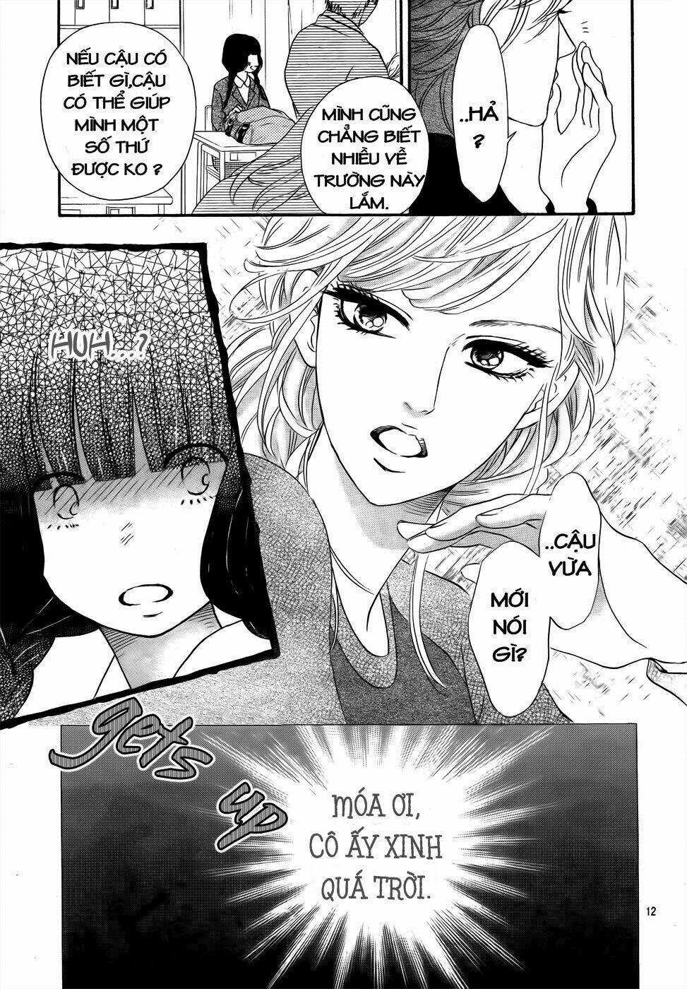 Kujaku no Kyoshitsu Chapter 1.1 trang 12