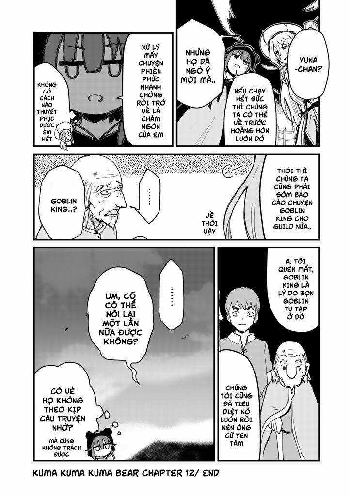Kuma Kuma Kuma Bear Chapter 12 trang 17