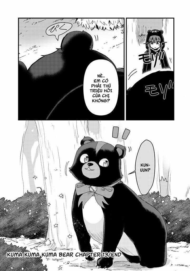 Kuma Kuma Kuma Bear Chapter 13 trang 17
