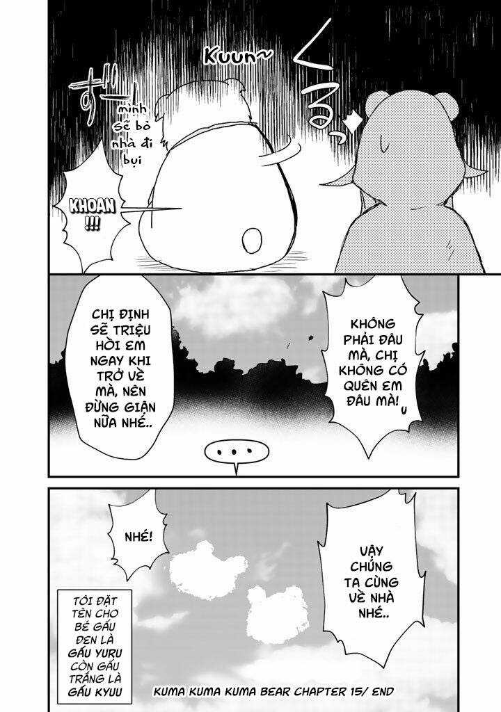 Kuma Kuma Kuma Bear Chapter 15 trang 17