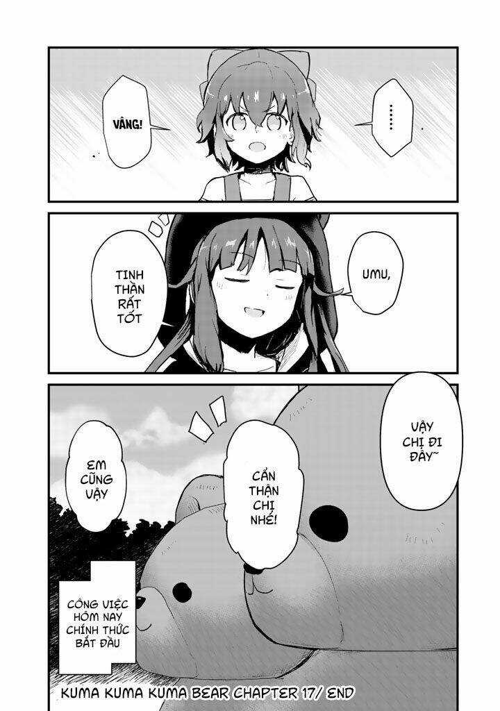 Kuma Kuma Kuma Bear Chapter 17 trang 16