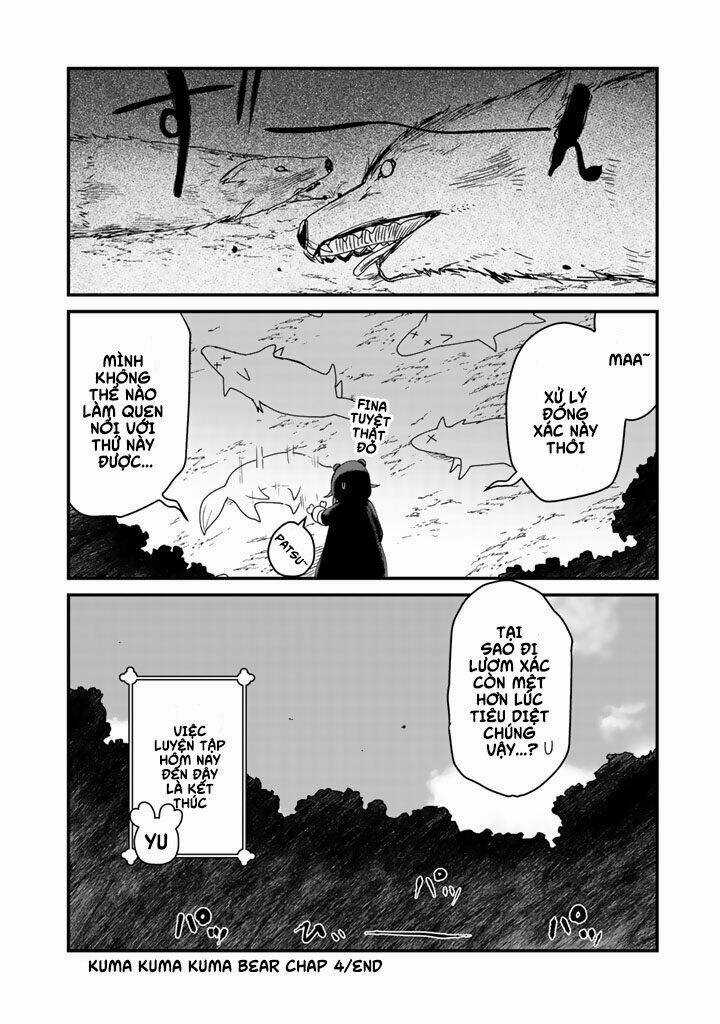 Kuma Kuma Kuma Bear Chapter 6 trang 17