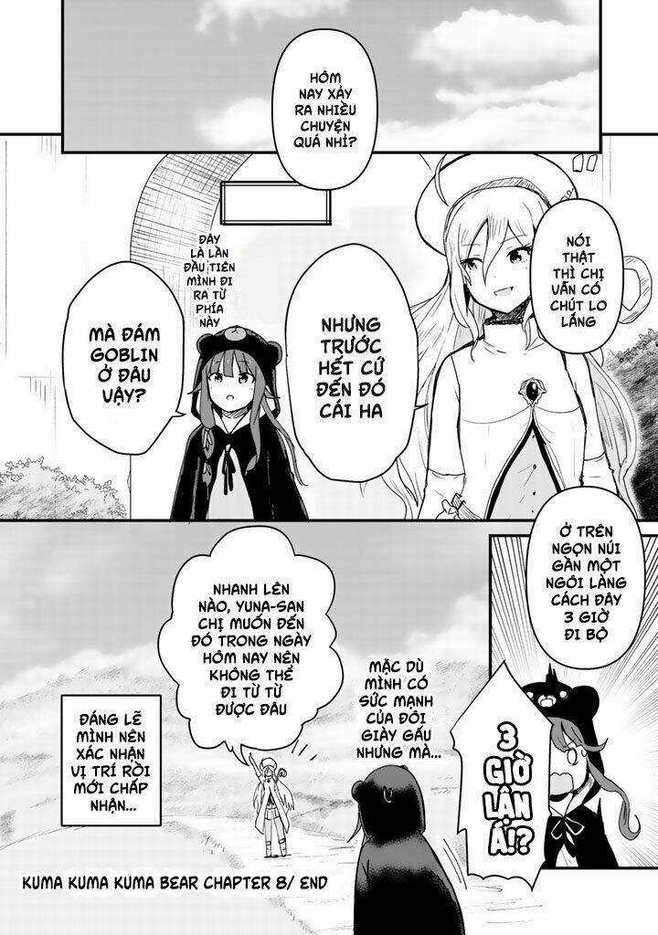 Kuma Kuma Kuma Bear Chapter 8 trang 17