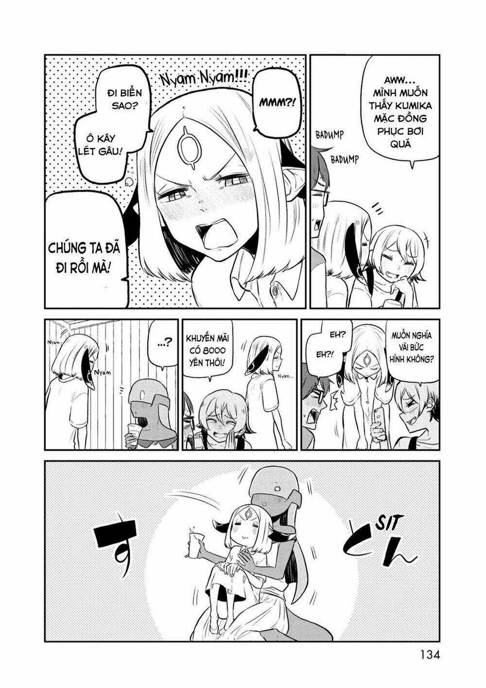 Kumika No Mikaku Chapter 32 trang 17