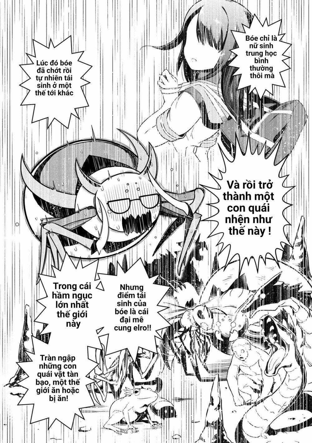 Kumo Desu Ka Nani Ka? Daily Life Of The Four Spider Sisters Chapter 1 trang 4