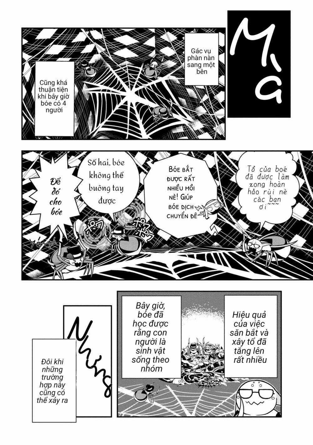 Kumo Desu Ka Nani Ka? Daily Life Of The Four Spider Sisters Chapter 1 trang 6