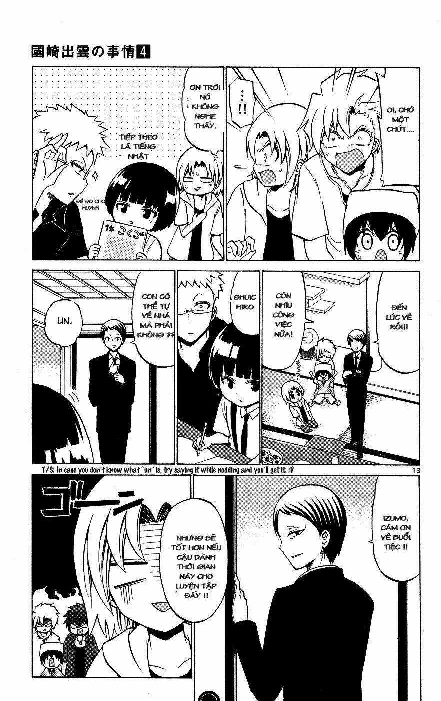 Kunisaki Izumo No Jijou Chapter 30 trang 13