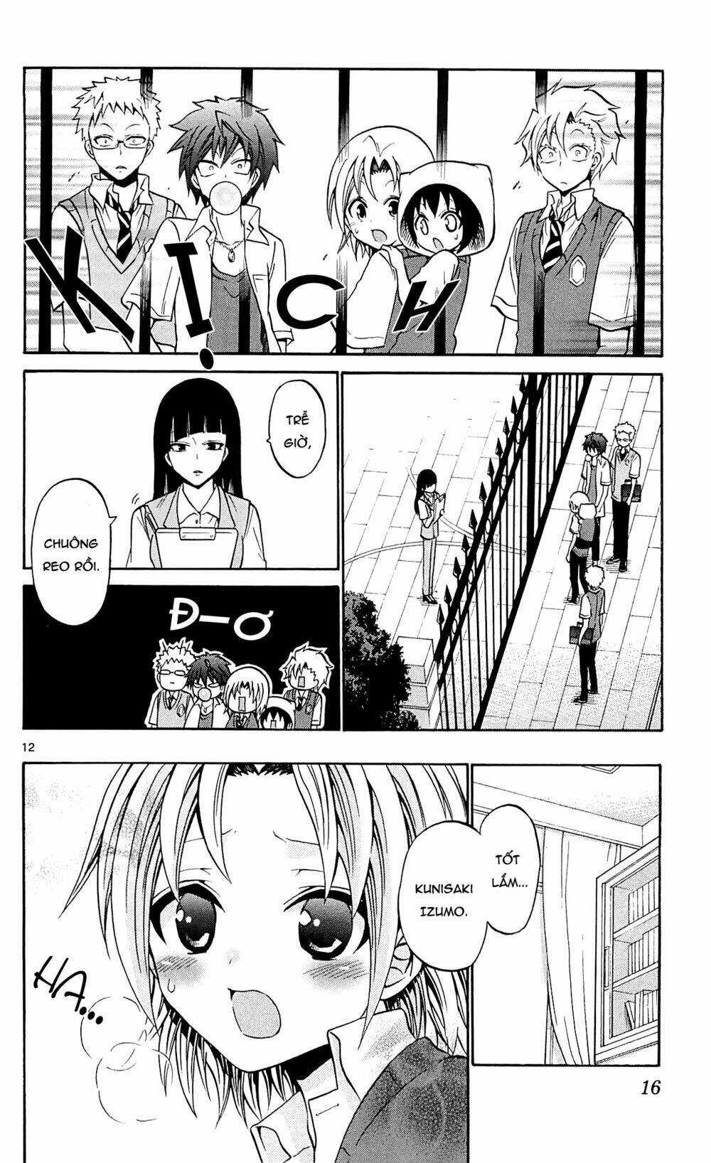 Kunisaki Izumo No Jijou Chapter 59 trang 12