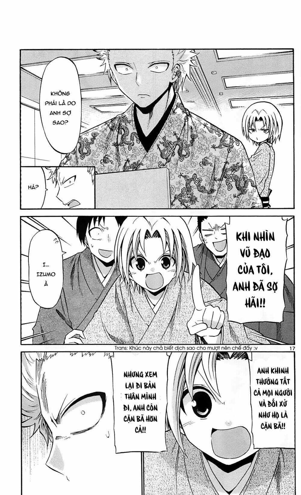 Kunisaki Izumo No Jijou Chapter 61 trang 17