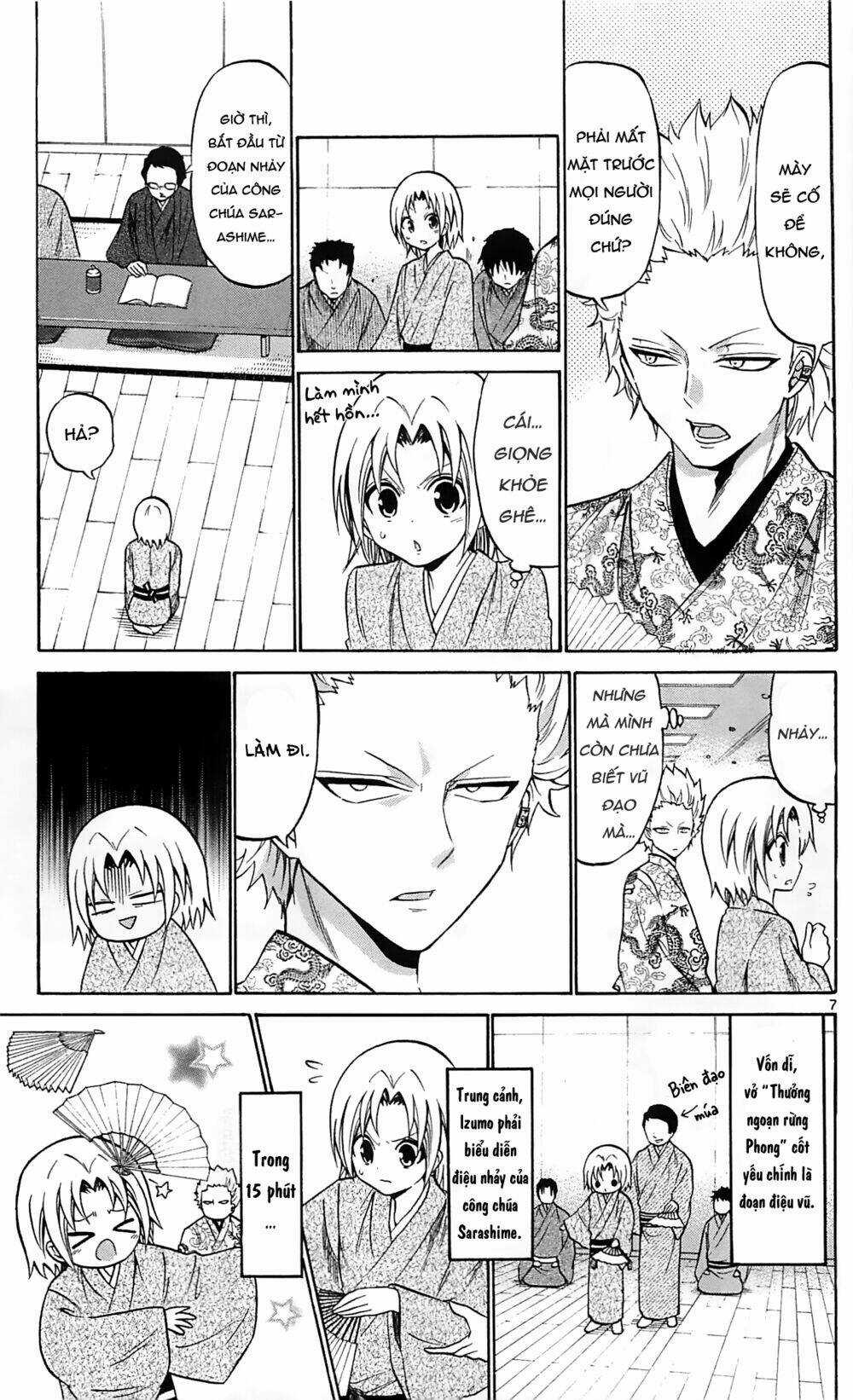 Kunisaki Izumo No Jijou Chapter 61 trang 7