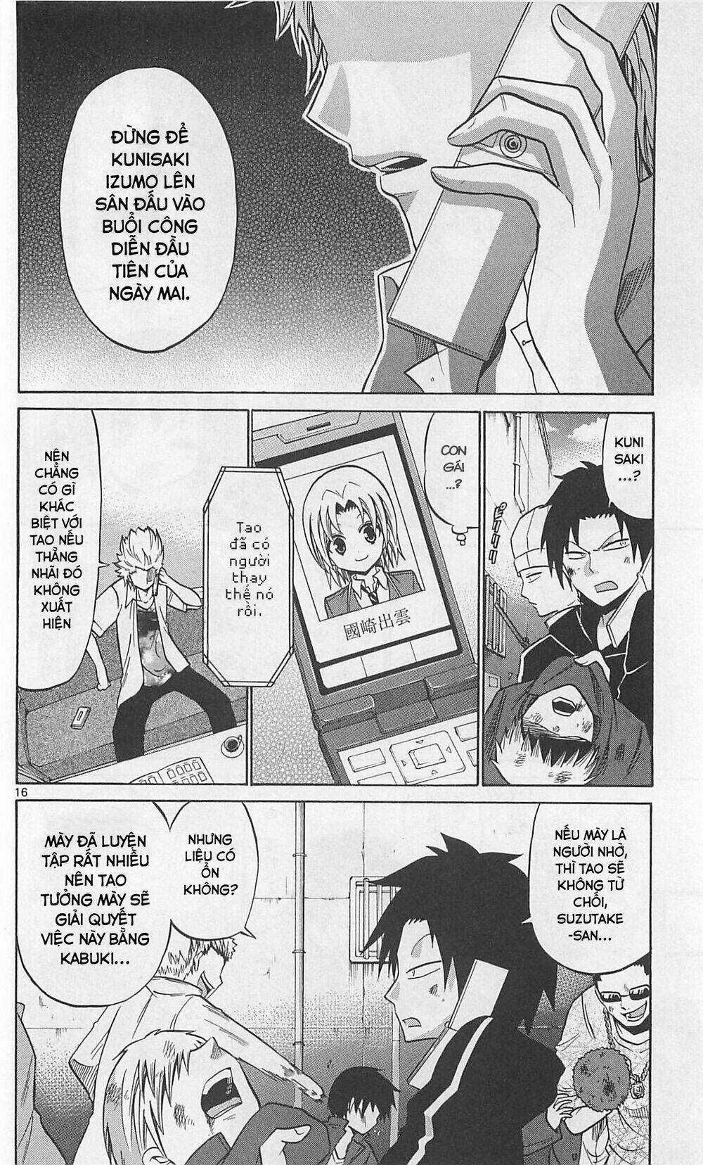 Kunisaki Izumo No Jijou Chapter 63 trang 16