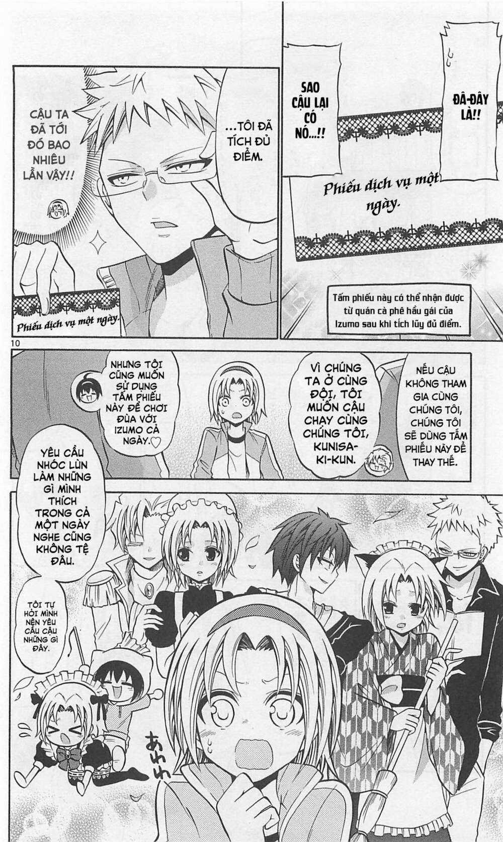 Kunisaki Izumo No Jijou Chapter 67 trang 10