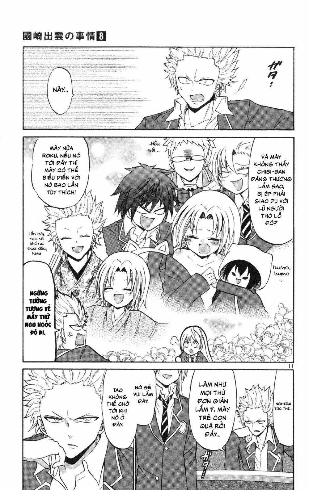 Kunisaki Izumo No Jijou Chapter 70 trang 11