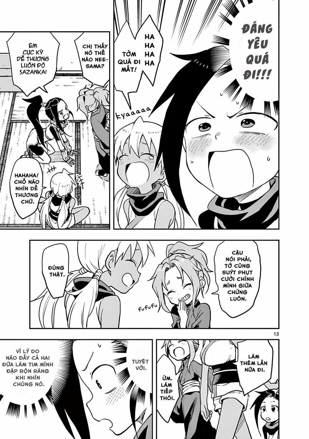 Kunoichi Tsubaki No Mune No Uchi Chapter 25 trang 13