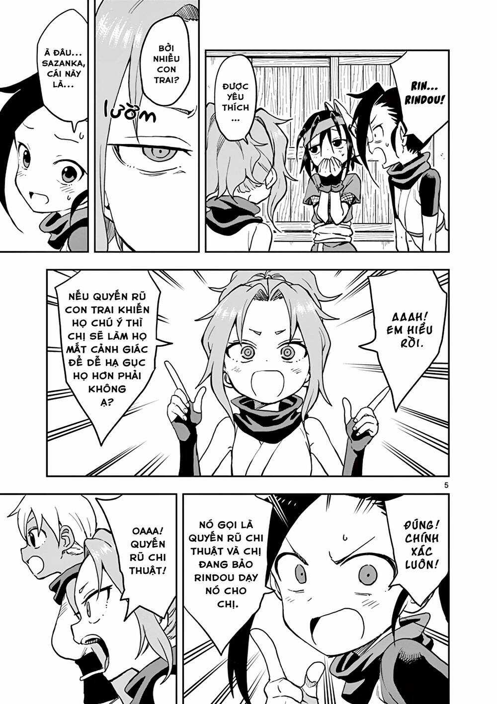 Kunoichi Tsubaki No Mune No Uchi Chapter 25 trang 5